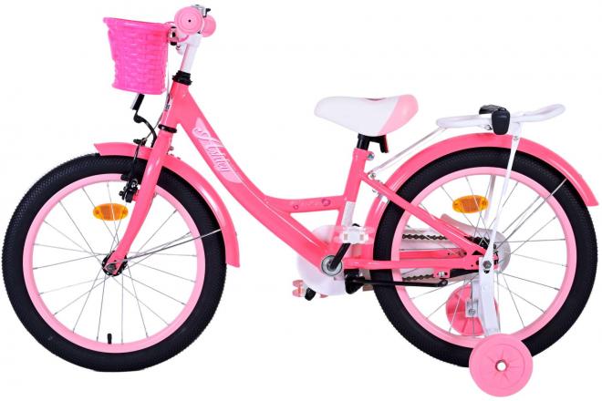Volare Ashley Kinderfiets - Meisjes - 18 inch - Roze/Rood