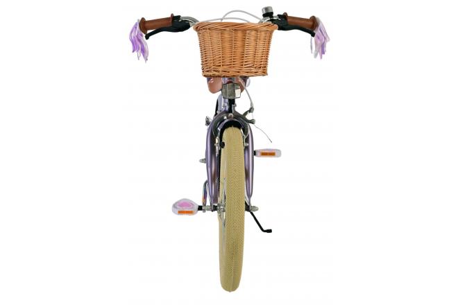 Volare Blossom Kinderfiets - Meisjes - 18 inch - Paars - Twee Handremmen