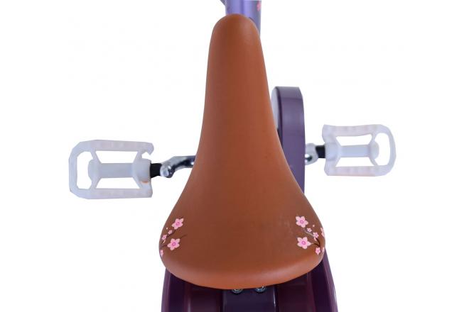 Volare Blossom Kinderfiets - Meisjes - 18 inch - Paars - Twee Handremmen