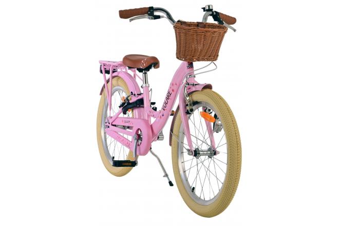 Volare Blossom Kinderfiets - Meisjes - 20 inch - Roze - Twee handremmen