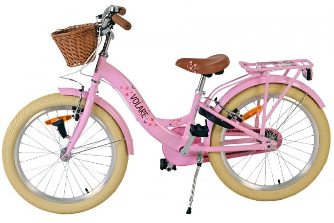 Volare Blossom Kinderfiets - Meisjes - 20 inch - Roze - Twee handremmen