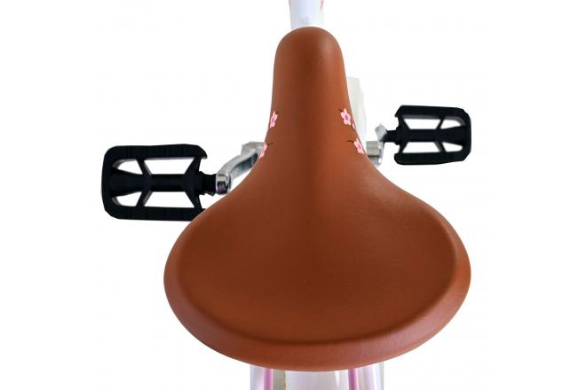Volare Blossom Kinderfiets - Meisjes - 20 inch - Wit - Nexus 3 versnellingen