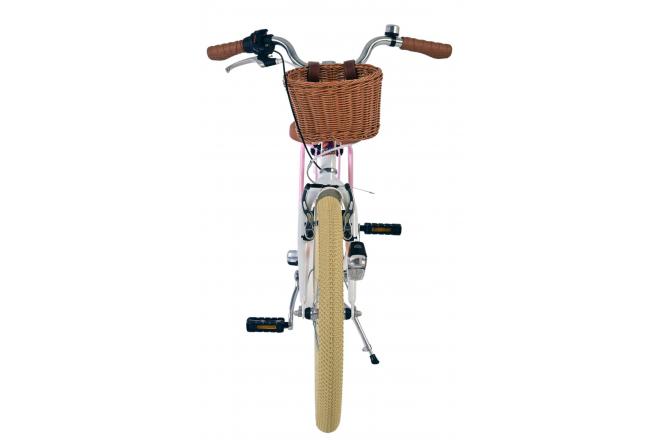 Volare Blossom Kinderfiets - Meisjes - 20 inch - Wit - Nexus 3 versnellingen