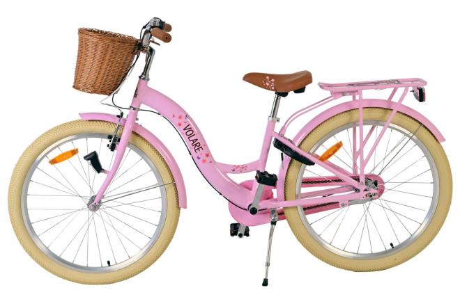 Volare Blossom Kinderfiets - Meisjes - 24 inch - Roze - 3 Versnellingen