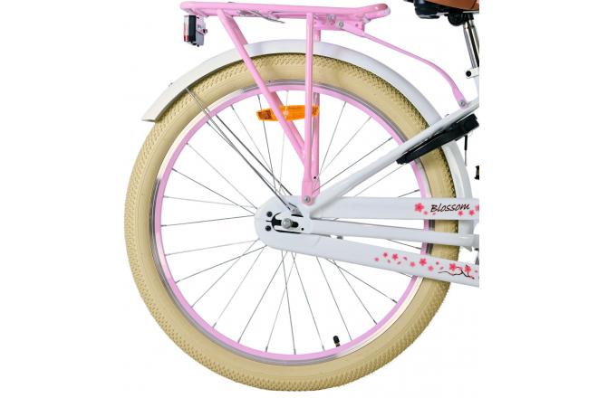 Volare Blossom Kinderfiets - Meisjes - 24 inch - Wit