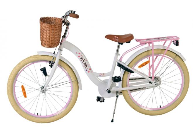 Volare Blossom Kinderfiets - Meisjes - 24 inch - Wit