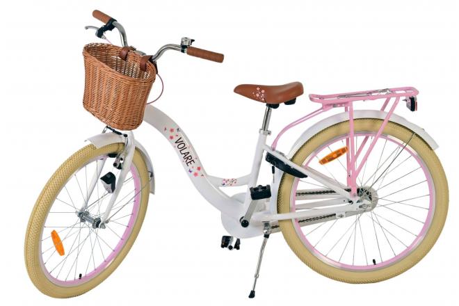 Volare Blossom Kinderfiets - Meisjes - 24 inch - Wit