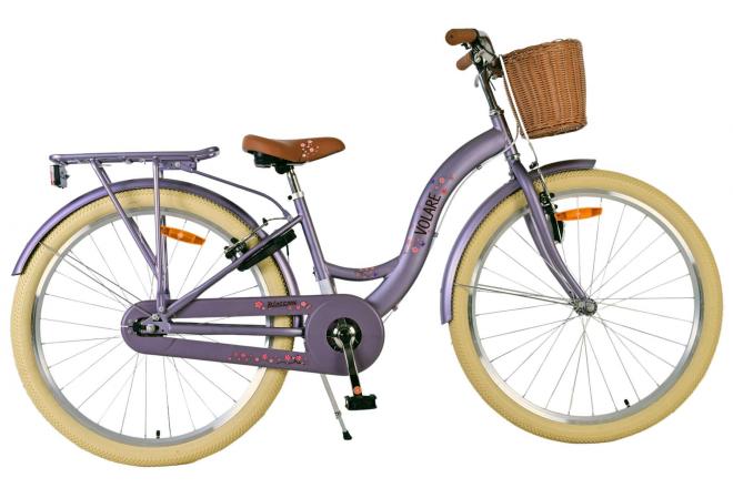 Volare Blossom Kinderfiets – Meisjes – 26 inch – Paars – Twee handremmen