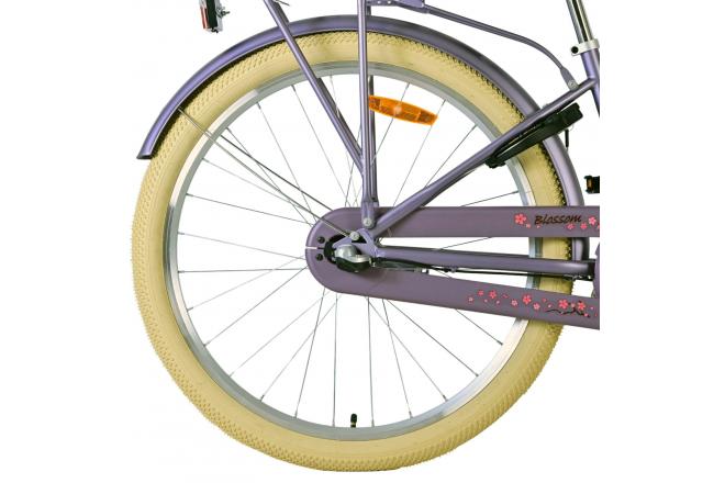 Volare Blossom Kinderfiets - Meisjes - 26 inch - Paars - Nexus 3 versnellingen