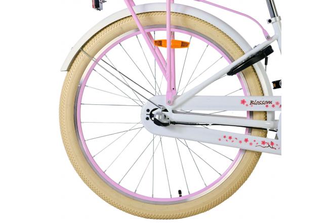 Volare Blossom Kinderfiets - Meisjes - 26 inch - Wit - Nexus 3 versnellingen