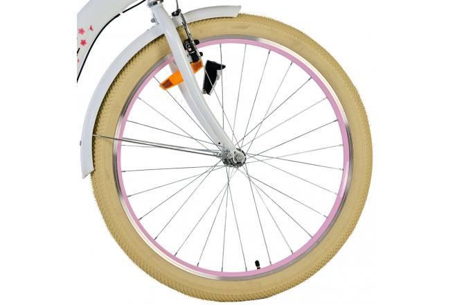 Volare Blossom Kinderfiets - Meisjes - 26 inch - Wit - Nexus 3 versnellingen