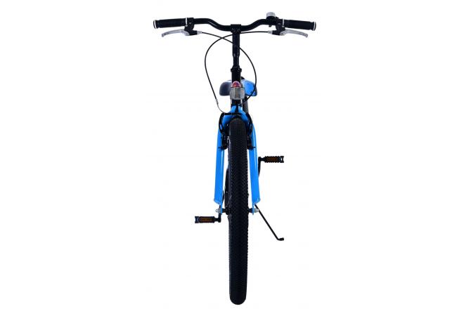 Volare Sportivo Kinderfiets - Jongens - 24 inch - Zwart Blauw - Twee Handremmen