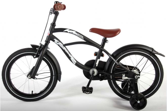 Volare Black Cruiser Kinderfiets - Jongens - 16 inch - Zwart